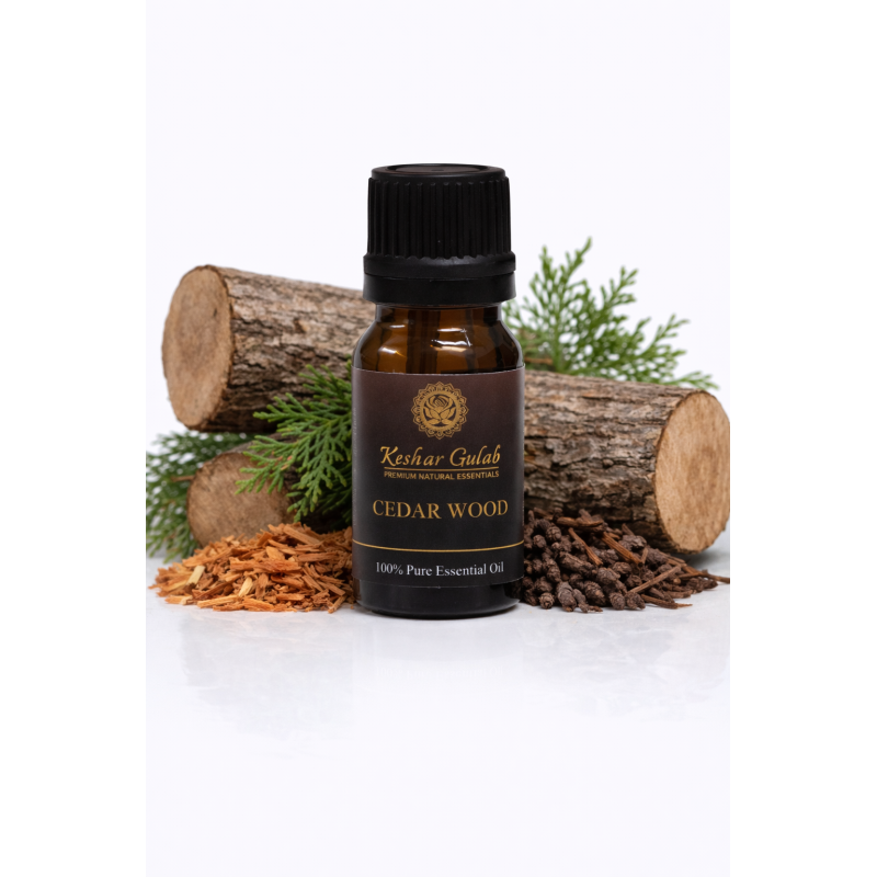 Cedarwood Essential Oil | 100% Pure & Natural | Calming & Grounding Aroma