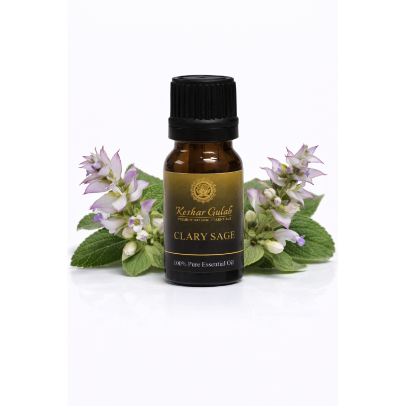 Clary Sage Essential Oil | 100% Pure Salvia sclarea | Hormone & Mood Support