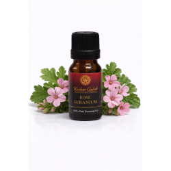 Rose Geranium Essential Oil | Pelargonium graveolens | 100% Pure & Floral